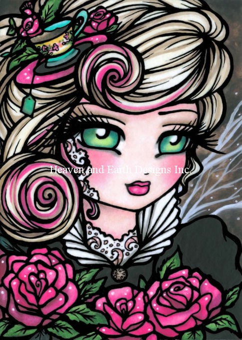 Tea Rose Fairy Material Pack - Click Image to Close